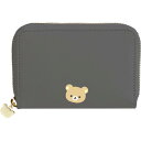 リラックマ コンパクトワレット BASIC RILAKKUMA Favorite Things ベーシック ダークグレー ミニ財布 小銭入れ