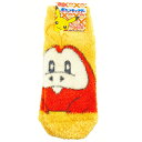 ポケットモンスター ポケモン グッズ もっこもこ靴下 レディース ホゲータ イエロー 095347