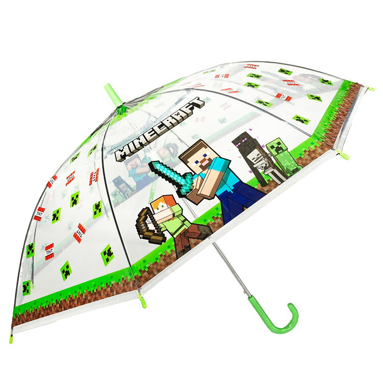 Minecraft マインクラフト 子供ビニール傘 55cm グラス 345539 【単品発送】【ラッ...