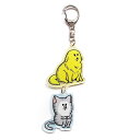 まめきちまめこ アクリルキーホルダー こまち&タビ 579111(4)
