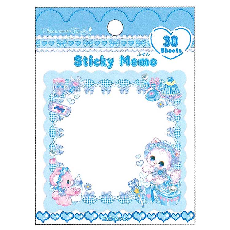 飴ノ森ふみか ふせん えんじぇるブルー 165221