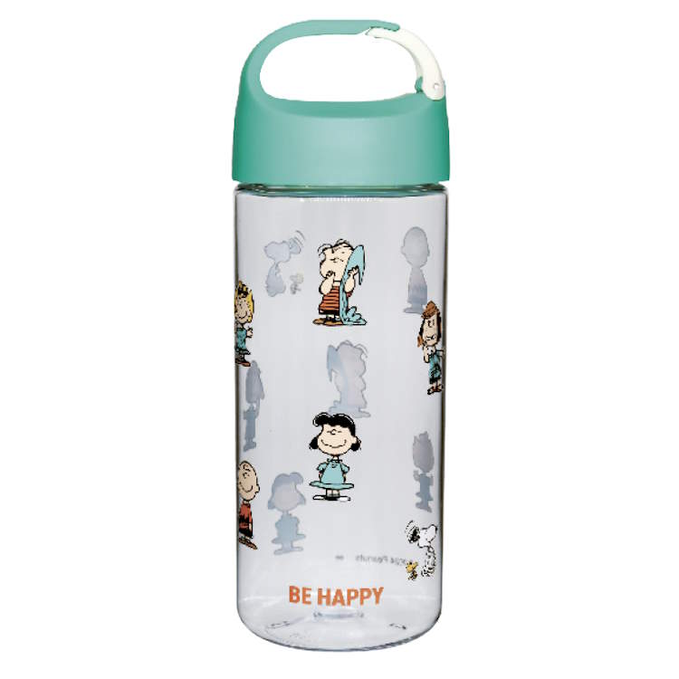 Other - スヌーピー ドリンクボトル クリア マイボトル 透明 水筒 540ml BE HAPPY 771421