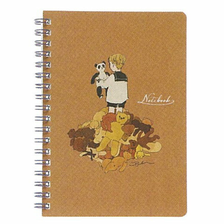 くらはしれい B6 リングノート くま 708058