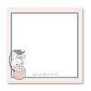 foxy illustrations ふせん スクエア Cherry Bunny クリエイターズサーカス 009330
