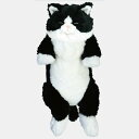ひざねこ すやすやぬいぐるみ ハチワレ 猫 かわいい 051281(3)