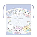 サンリオキャラクターズ マチ付き巾着 ベビー コップ袋 コップ入れ きんちゃく 小物入れ 276357