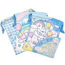 シナモロール 巾着 3枚セット 入園入学 894630