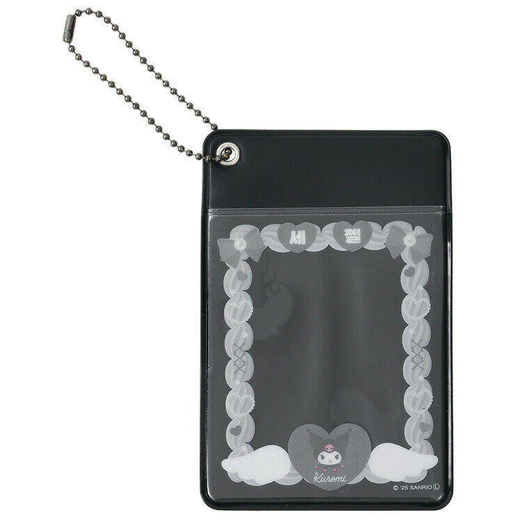 クロミ パスケース 世界一 トレカホルダー 定期入れ ハングル文字 078885