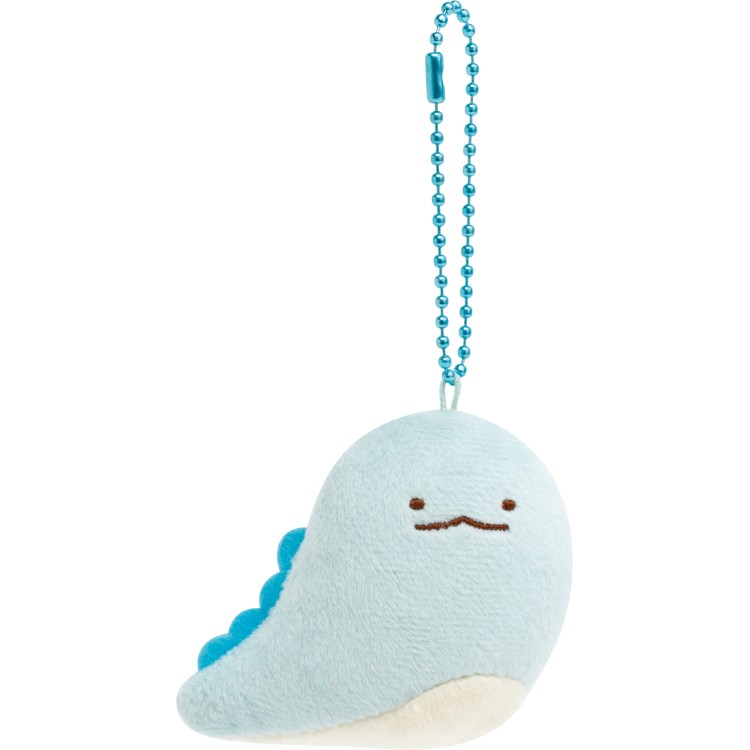 Rakuten - すみっコぐらし ぶらさげマスコットバッジ とかげ 進化B キーホルダー ぬいぐるみバッジ 足ない型 もしもすみっコが進化したら?