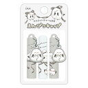 かわいいとり チャーム付きえんぴつキャップ モノクロ シマエナガ 292999