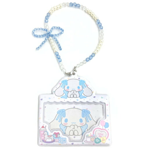 シナモロール ストラップ付きカードケース 348323 CINNAMOROLL サンリオ シナモロール ストラップ付きカードケース 348323 CINNAMOROLL サンリオ