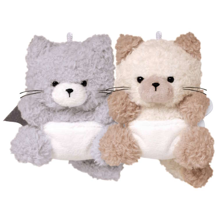 Rakuten - たろちゃんず ニコぬいキーホルダー にゃんすけ&にゃんたろ ぬいぐるみ キーホルダー ペア たろちゃんずBABY 306450