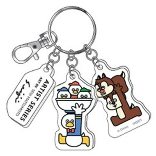 ディズニー×松本セイジ 3連アクリルキーホルダー B 797311 ディズニー×松本セイジ 3連アクリルキーホルダー B 797311