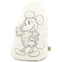 ミッキーマウス 122149003000013 ダイカットクッション スケッチ Disney 100