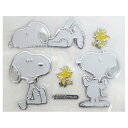 スヌーピー カラフルエンブレムステッカー カー用品 060440