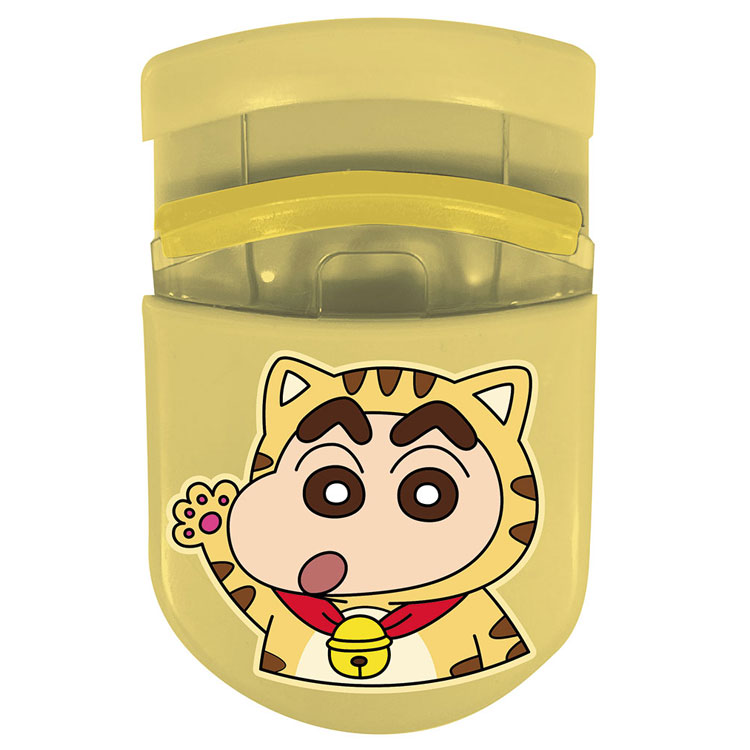 クレヨンしんちゃん マスコット付きアイラッシュカーラー イエロー 433614