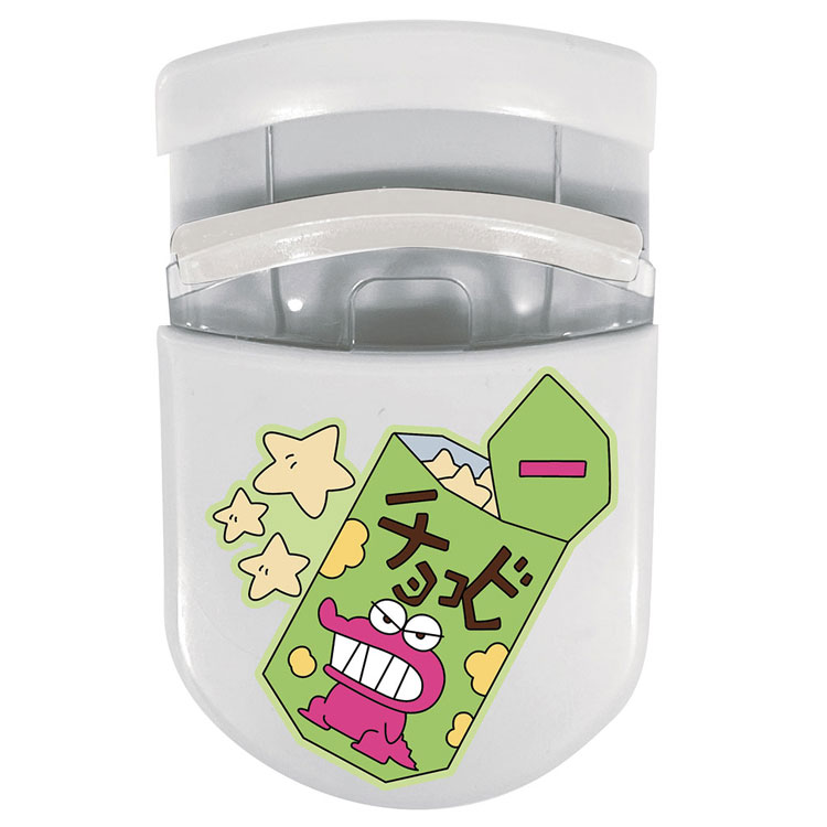 クレヨンしんちゃん マスコット付きアイラッシュカーラー ホワイト 433621