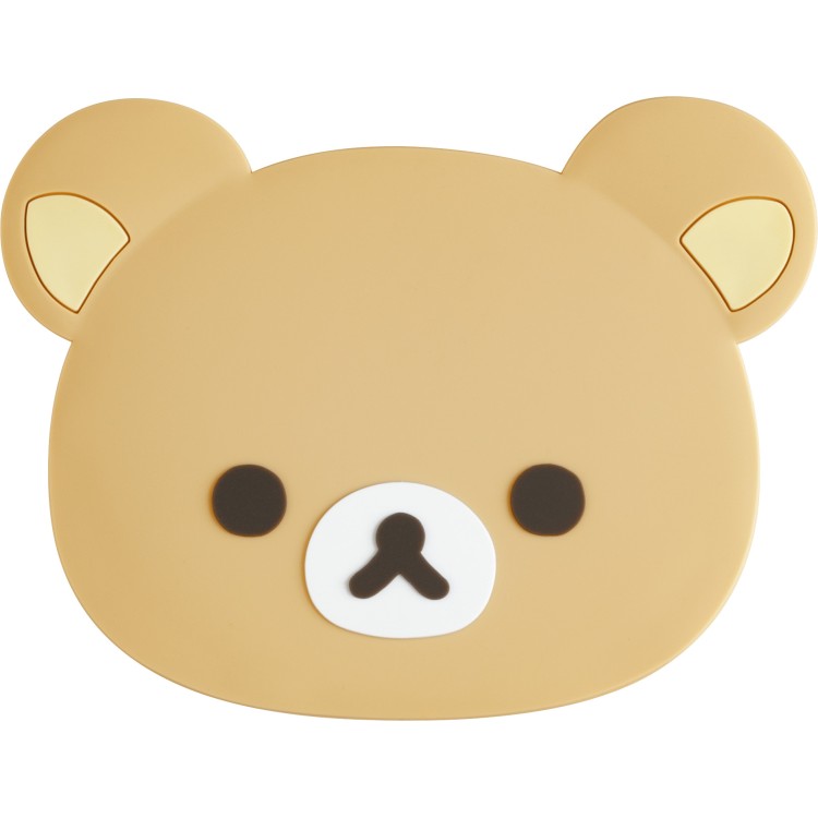 リラックマ リラックマミラー BASIC RILAKKUMA Flower ベーシック フラワー ダイカット フェイス 鏡