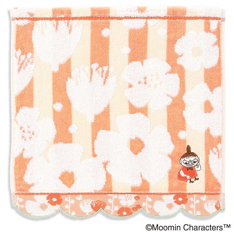 ムーミン 47-0250070OR タオルハンカチ オレンジ ソポクッキア MOOMIN