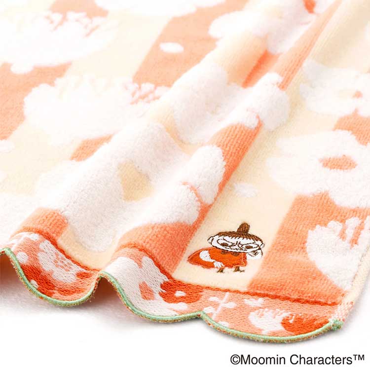 ムーミン 47-0250070OR タオルハンカチ オレンジ ソポクッキア MOOMIN