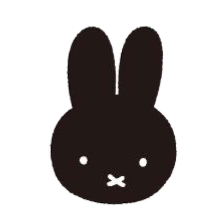 Rakuten - ミッフィー グッズ アクリルマグネット miffy face ブラック 641097