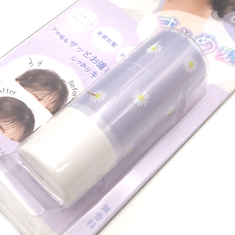 パープル まとめ髪スティック 861682 花柄 ヘアバーム 無香料 保湿成分配合 スタイリング料 anicharaya-10283480 ファンシーモンスター サンプル画像2