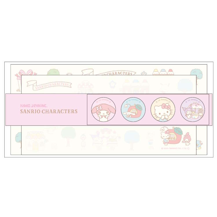 Other - サンリオキャラクターズ 一筆箋 キュートヴィレッジ レターセット 272514