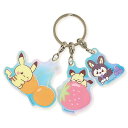 ポケットモンスター ポケモン グッズ オーロラアクリルキーホルダー ピカチュウ ピチュー エモンガ フルーツ ポケピース 273005