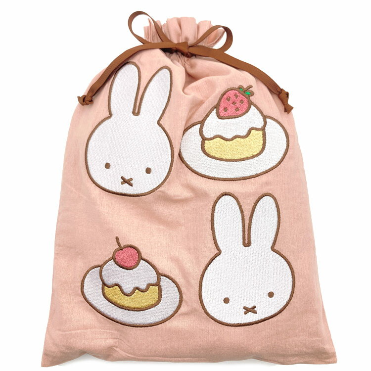 ミッフィー グッズ 刺繍巾着 ケーキ ディックブルーナ 189602