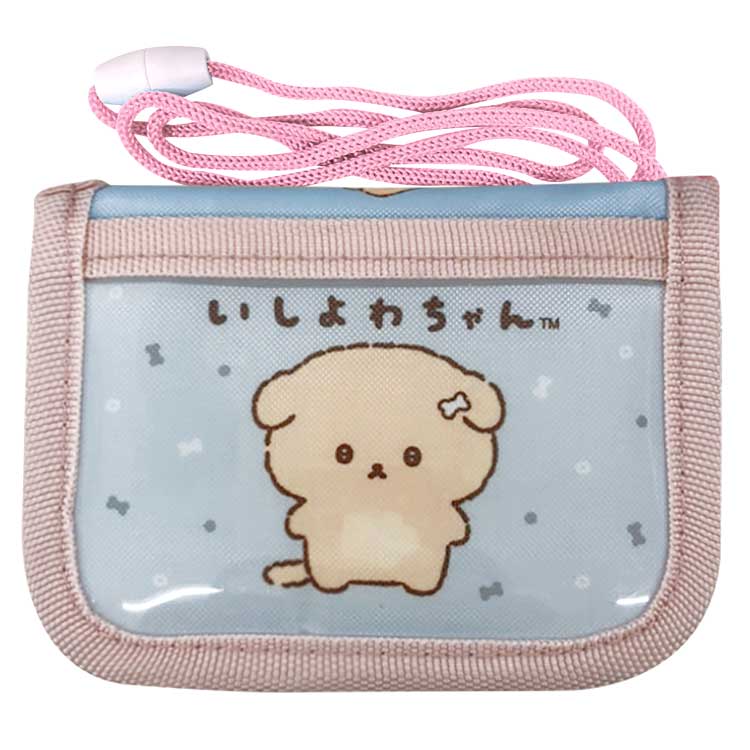 いしよわちゃん ウォレット ピンク 財布 二つ折り 子供 紐付き 434963