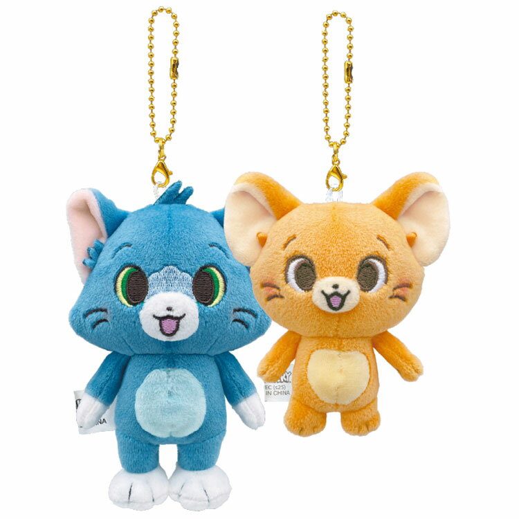 トムとジェリー ニコぬいキーホルダー トム&ジェリー ごっこ とむとじぇりーごっこ 298410