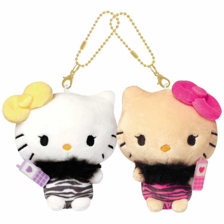 ハローキティ ニコぬいキーホルダー ハローキティ&ミミィ D 319900