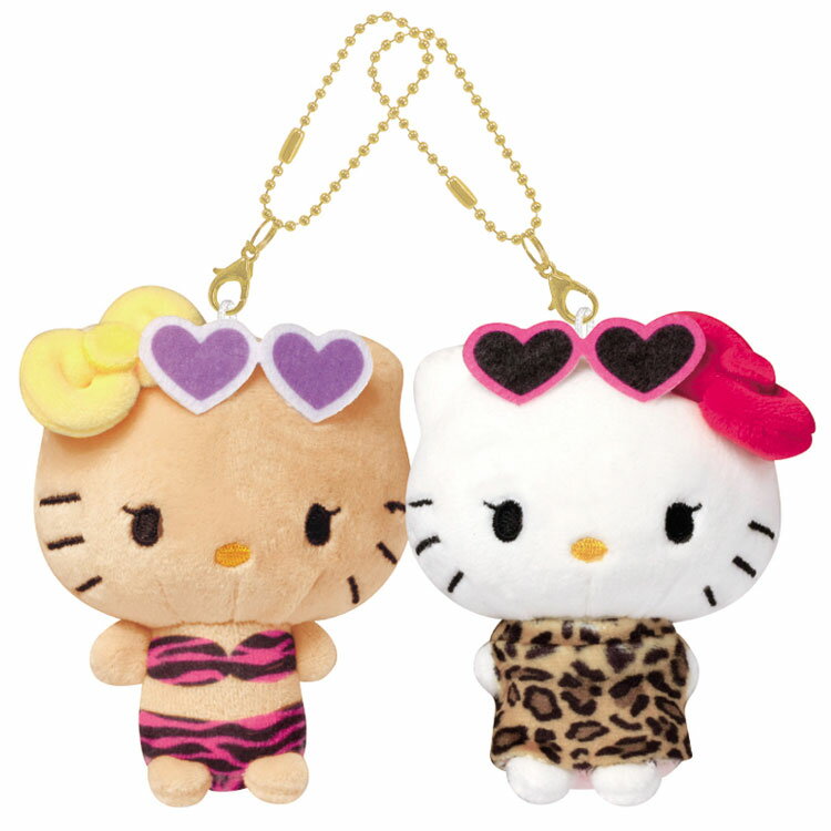 ハローキティ ニコぬいキーホルダー ハローキティ&ミミィ F 319924