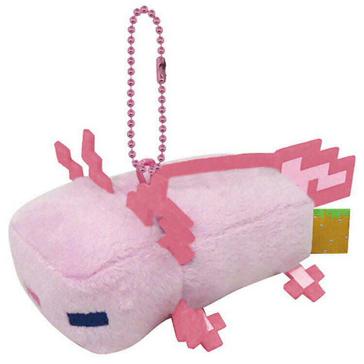 Minecraft マインクラフト ボールチェーンマスコット ウーパールーパー ピンク 608033