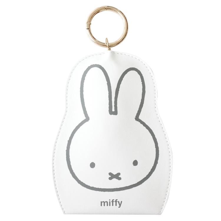 ミッフィー グッズ PUスマートキークロッシュ ホワイト リール付き 725300