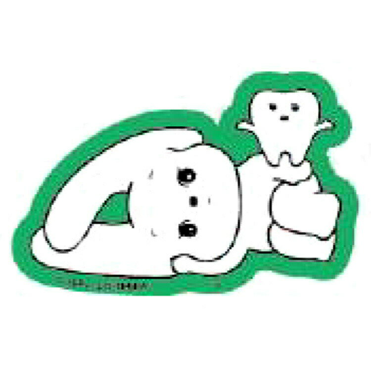 なにげないねずみ シラタマ キャラクターステッカー ごろん 205784