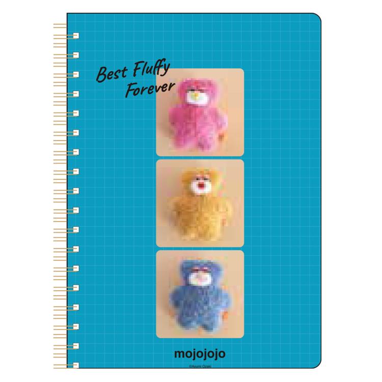 mojojojo IP903834 B6リングノート もこもこくま