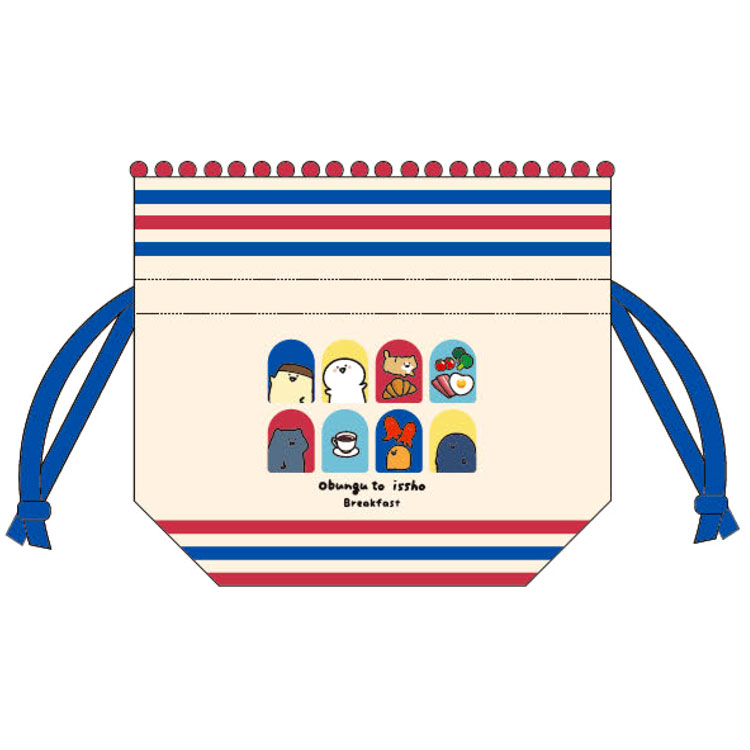 お文具といっしょ グッズ 巾着 洋食 808185