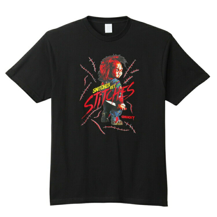 チャイルドプレイ Tシャツ CHUCKY ナイフ L 半袖 レディース 158752