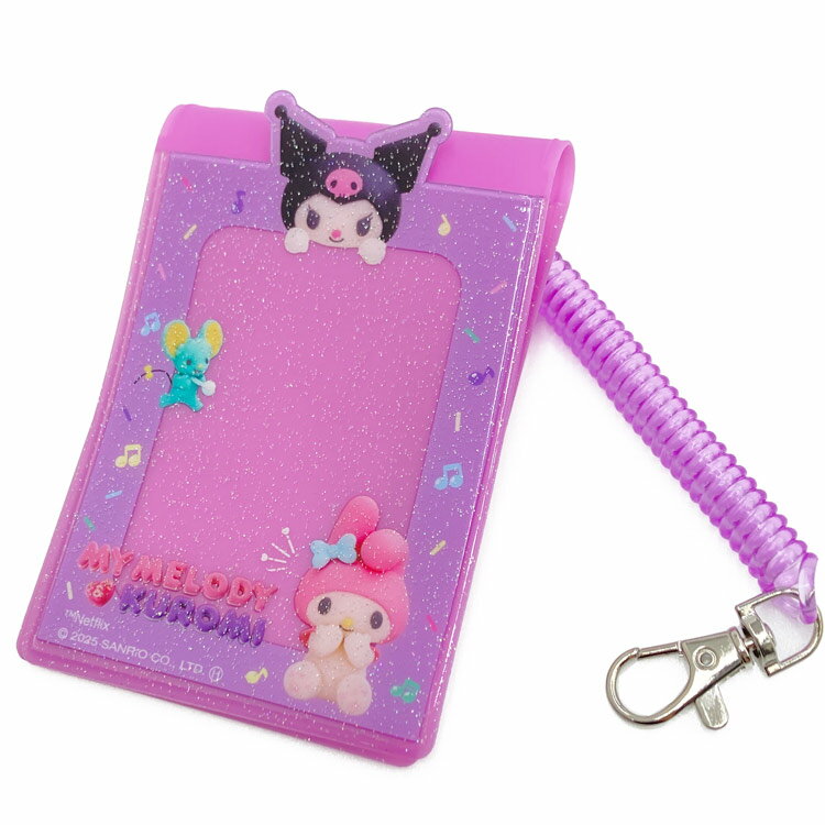 クロミ フレームパスケース Netflix オリジナルアニメ My Melody & Kuromi 281833