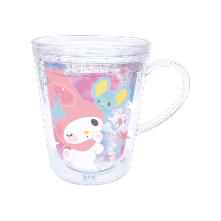 マイメロディ グリッターカップ コップ ラメ入り 323501(3)