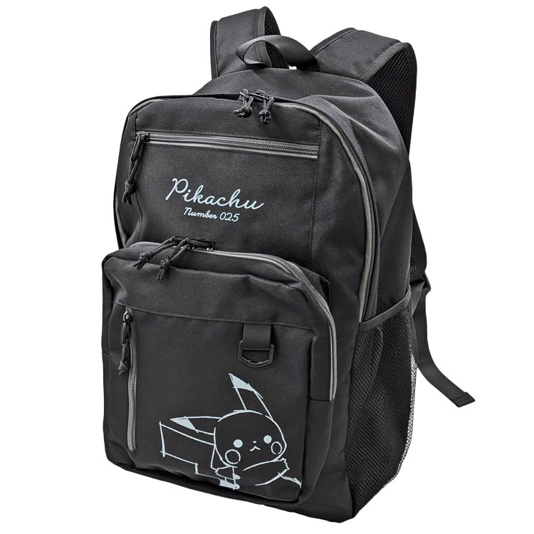 ポケットモンスター ポケモン グッズ リュック ルンルンピカチュウ 黒 通学 通勤 約22L 246171
