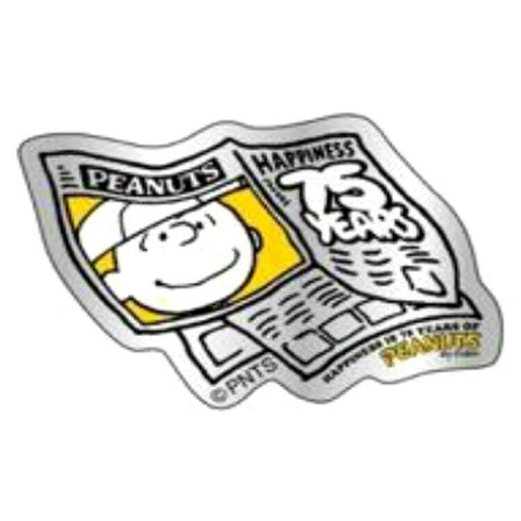 Rakuten - スヌーピー ステッカー 新聞 (D) PEANUTS 75周年 第2弾 304148
