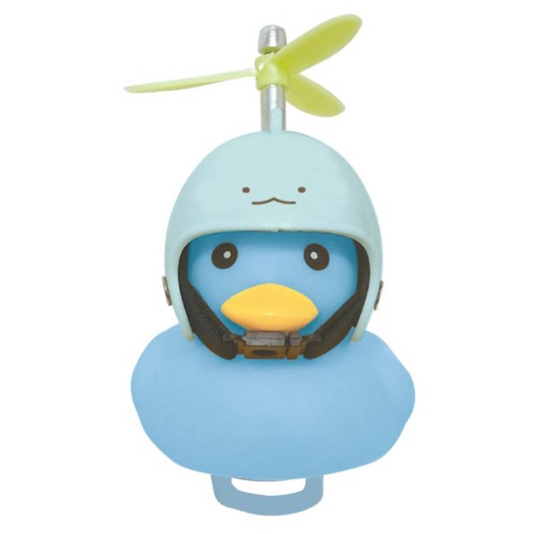 すみっコぐらし サイクリングマスコット とかげ 自転車 アヒル プロペラ ヘルメット 610913(4)