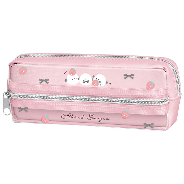 ずっとシマエナガ 3ルームペンケース フローラルエナガズ 第10弾 291034