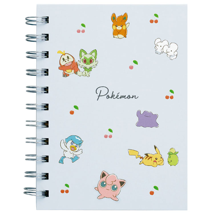 ポケットモンスター ポケモン グッズ A6 Wリングノート チェリーチラシ 文房具コレクション 058773