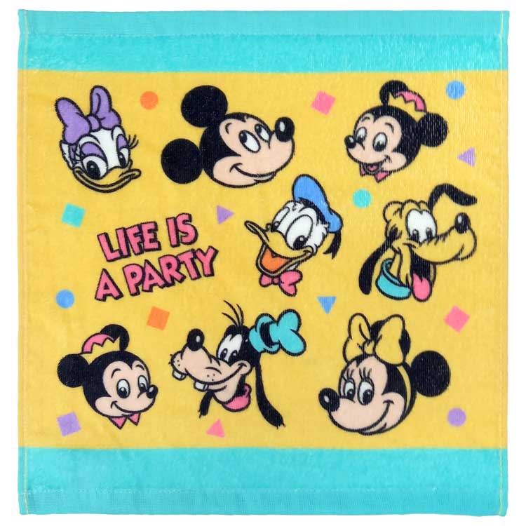 ミッキー&フレンズ ウォッシュタオル ウィークエンド 092247
