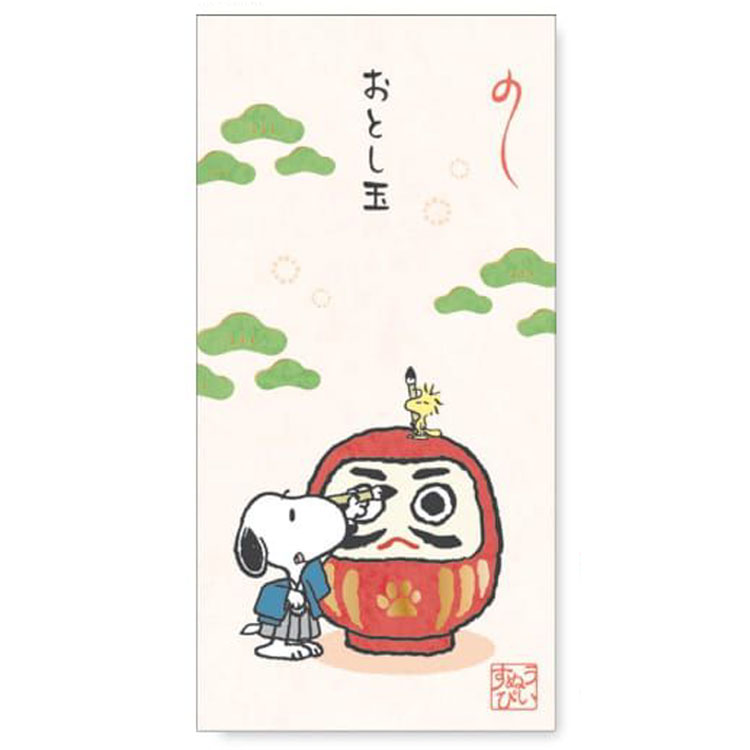 スヌーピー 1000138236 金封 だるま 金箔押 184566
