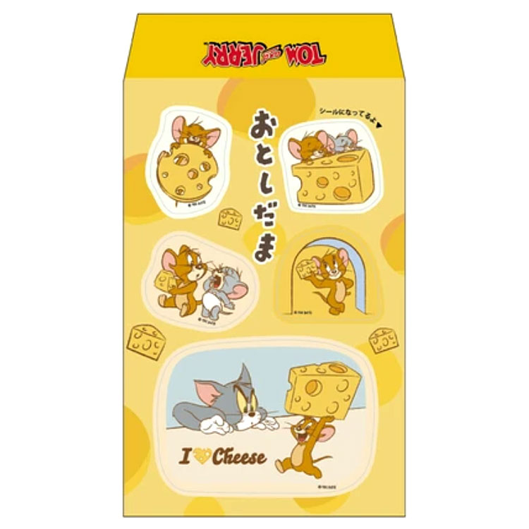 トムとジェリー F0532504 貼るぽち 2枚入 I love Cheese ぽち袋 059178