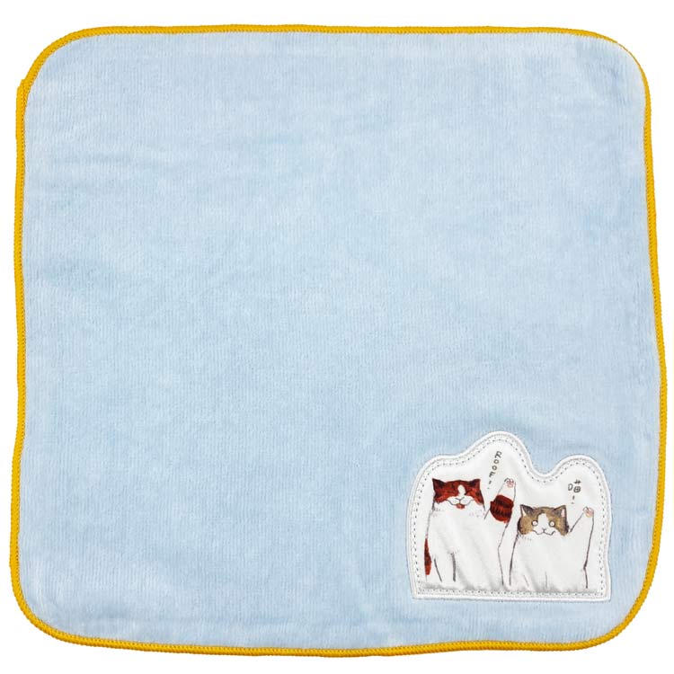 三毛猫モブは猫缶を稼ぎたい Mobu' Diary タオルハンカチ Hello 第2弾 988447